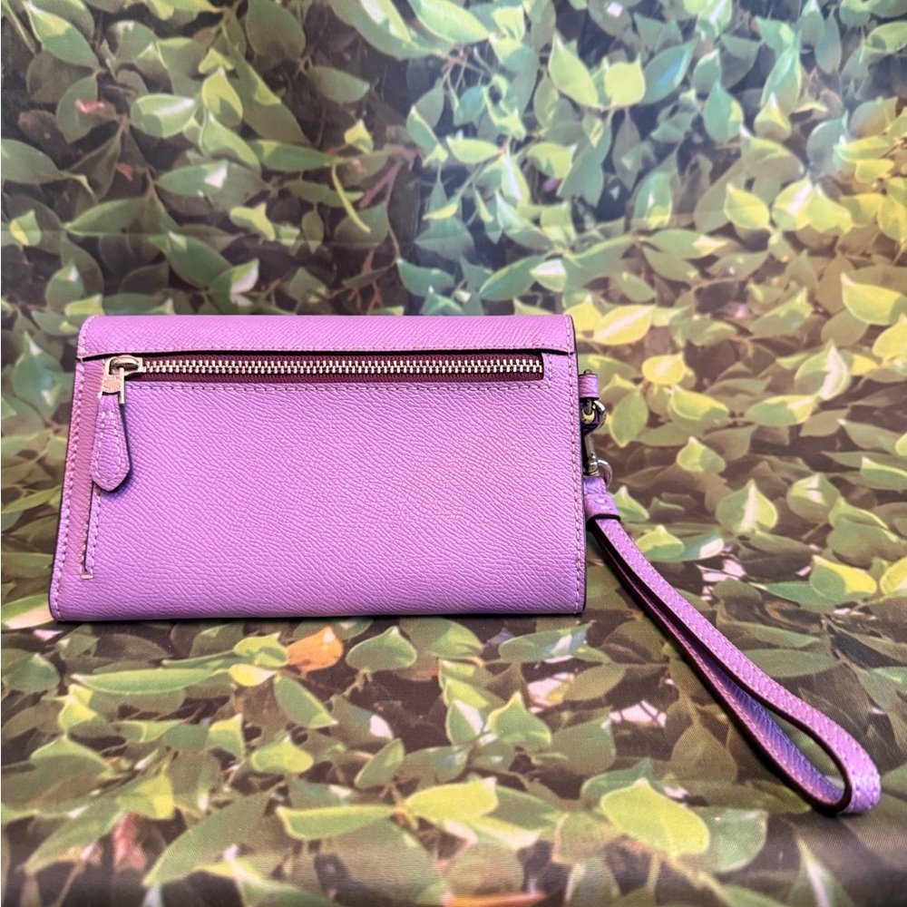 Coach Purple Women's Wristlet - Picture 4 of 10